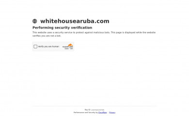 whitehousearuba.com screenshot