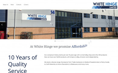 whitehinge.com screenshot
