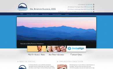whitemountainortho.com screenshot