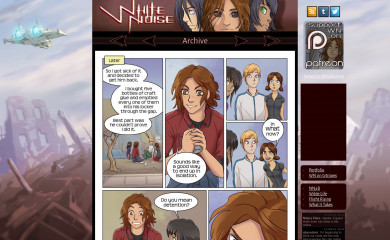 whitenoisecomic.com screenshot