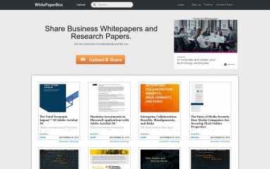whitepaperbox.com screenshot