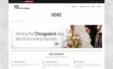 whiteroseweddings.com screenshot