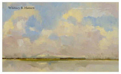 whitneybhansen.com screenshot