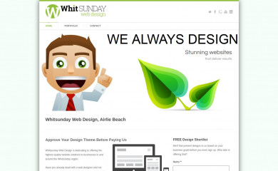 whitsundaywebdesign.com.au screenshot