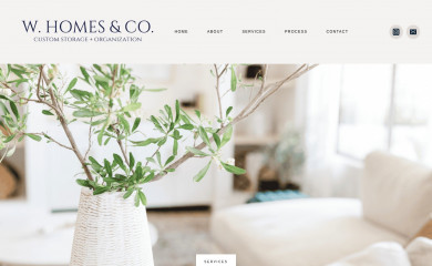 whomesandco.com screenshot