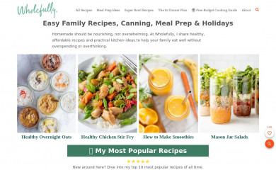 wholefully.com screenshot