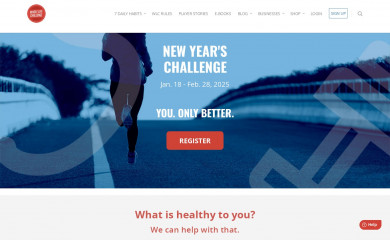 wholelifechallenge.com screenshot