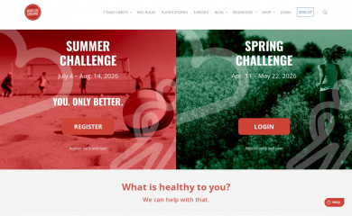 wholelifechallenge.com screenshot