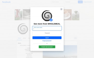 wholemeal.se screenshot