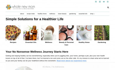 wholenewmom.com screenshot