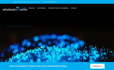 wholesalecomms.net.au screenshot