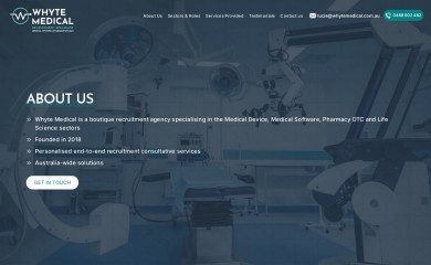 whytemedical.com.au screenshot