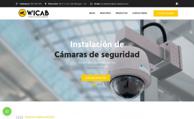 wicabperu.com screenshot