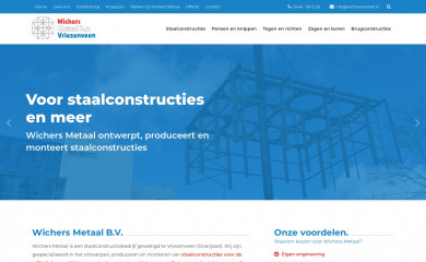 wichersmetaal.nl screenshot