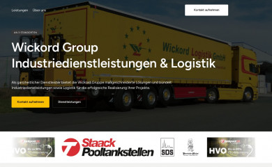 wickord-logistik.de screenshot