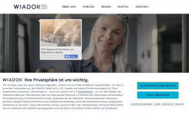 https://www.wiadok.de screenshot