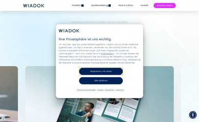 https://www.wiadok.de/ screenshot