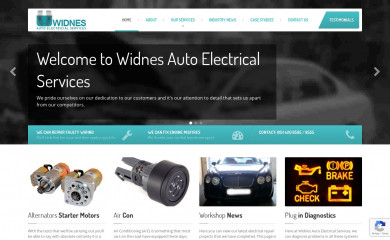 widnesautoelectrical.co.uk screenshot
