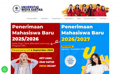 widyakartika.ac.id screenshot
