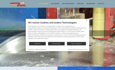 wiemer-zimmerei.de screenshot