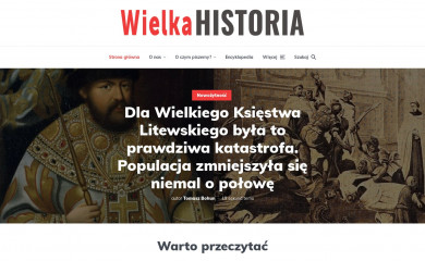 wielkahistoria.pl screenshot
