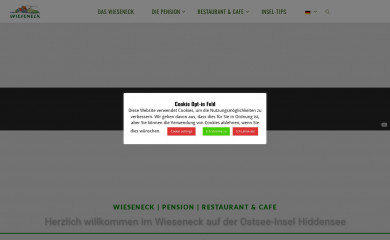 wieseneck-hiddensee.de screenshot
