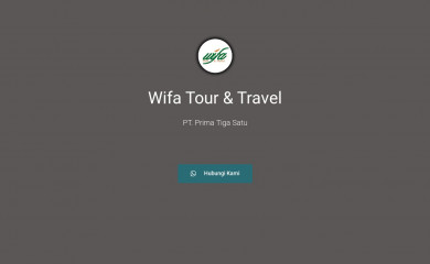 wifatravel.com screenshot