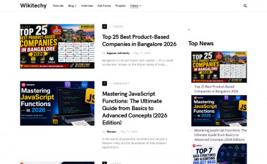 wikitechy.com screenshot
