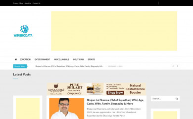 wikibiodata.com screenshot