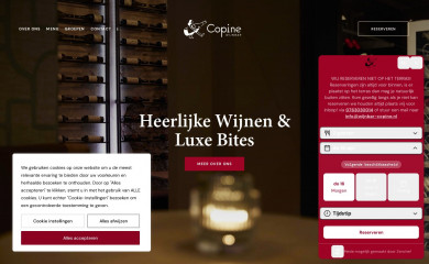 wijnbar-copine.nl screenshot