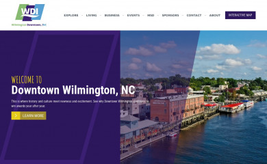 wilmingtondowntown.com screenshot
