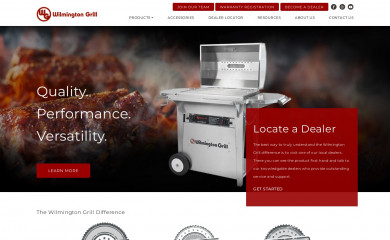 wilmingtongrill.com screenshot