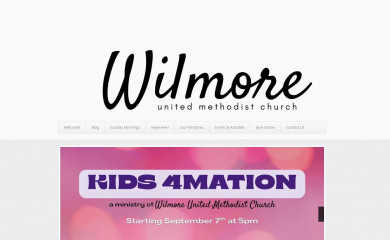 wilmoreumc.com screenshot