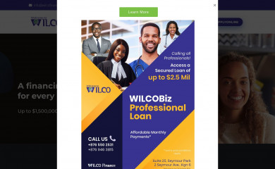 wilcofinance.com screenshot
