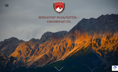wildalpgatterl.at screenshot