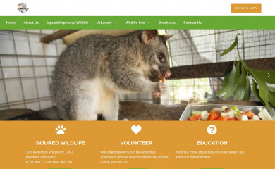 wildcareinc.com.au screenshot