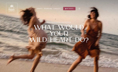 wildheartretreats.co screenshot