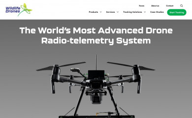 wildlifedrones.net screenshot