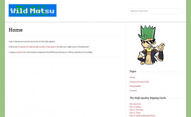 wildmatsu.xyz screenshot