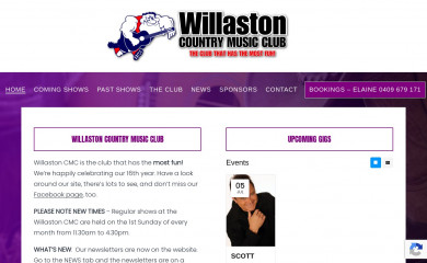 willastoncountry.com.au screenshot