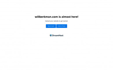willberkman.com screenshot