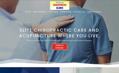 williamschiroindy.com screenshot