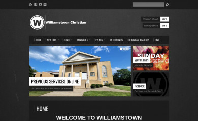 williamstownchristian.com screenshot