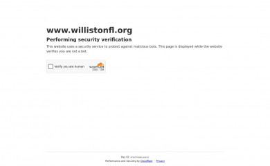 willistonfl.org screenshot
