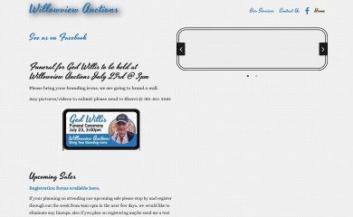 willowviewauctions.net screenshot