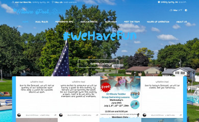 wilshirepool.com screenshot