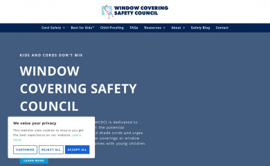 windowcoverings.org screenshot