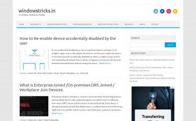 windowstricks.in screenshot