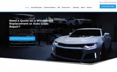windshieldreplacementatlanta.net screenshot