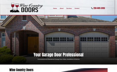 winecountrydoors.com screenshot